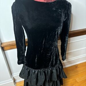 Liz Claiborne Black long Sleeve Dress elegant